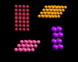 (Metal crystal structures.)