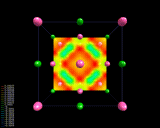 (The electron density differences within sodium chloride, NaCl.)