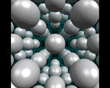 (Sodium atoms in metallic sodium.)