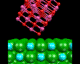 (A model MgO AFM tip interacting with a NaCl surface.)