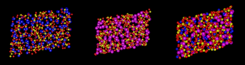 (Models of silicate glasses.)